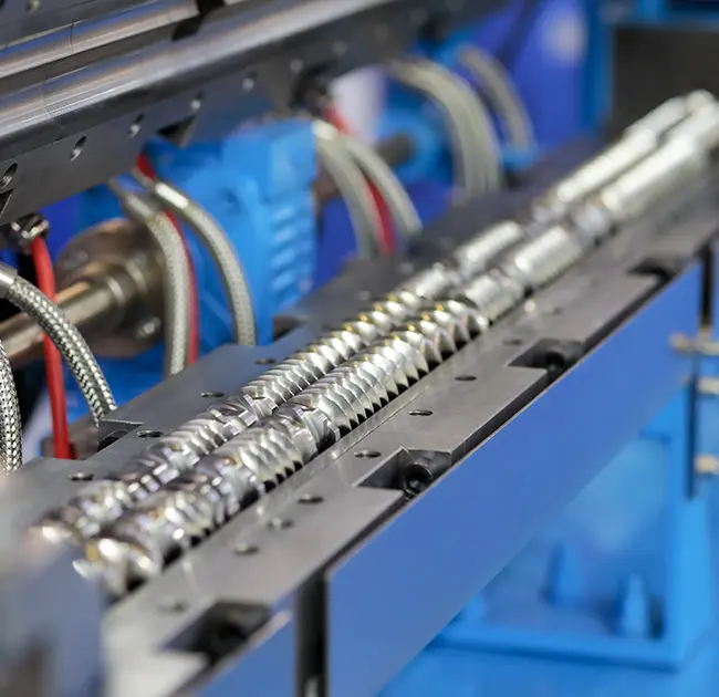 이축 발포 조립기의 작업 공정 및 작동 예방 조치